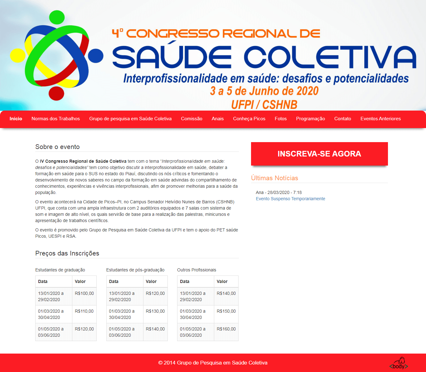Projeto GPeSC - Body Desenvolvimento